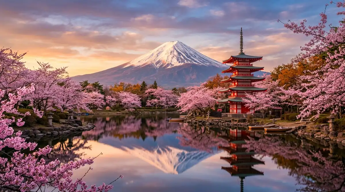 japan-mount-fuji-cherry-blossom-tour-packages