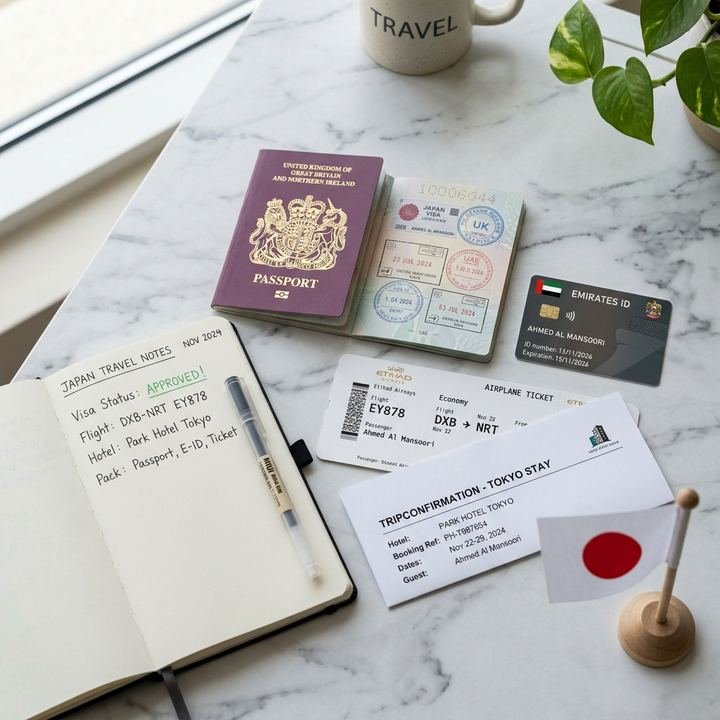 Japan Visa Documents