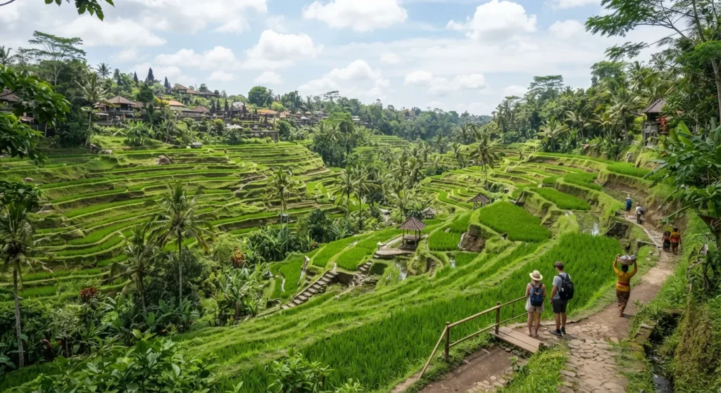 Rice Terraces in Ubud, Bali