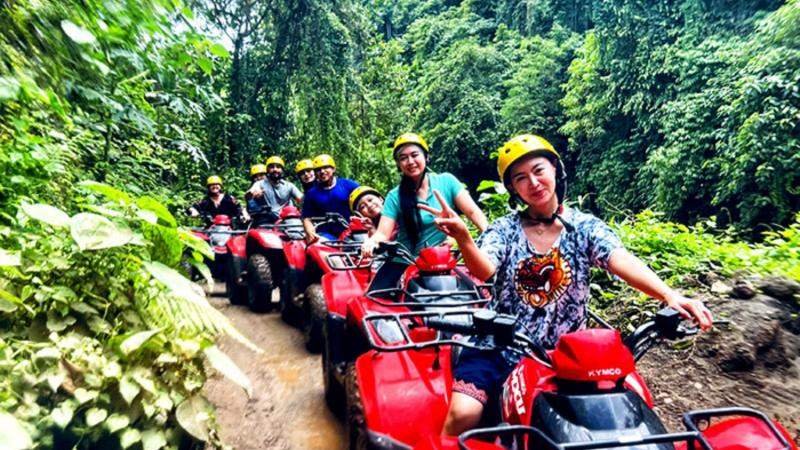 Bali atv tandem ride