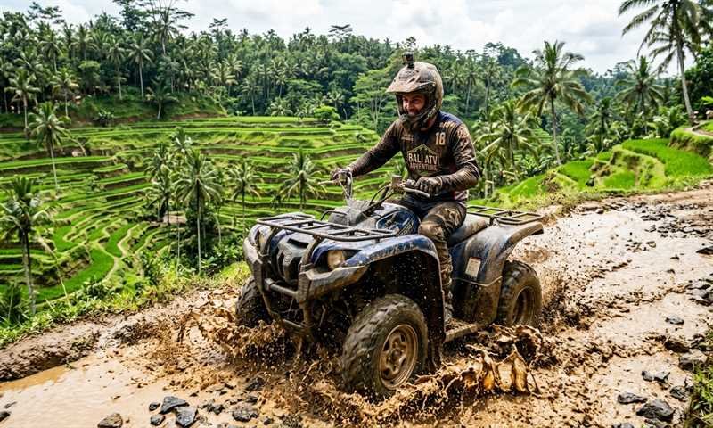 Bali Quad Bike Muddy Track