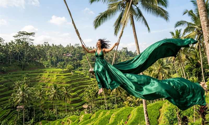 Swing Ubud flying dress